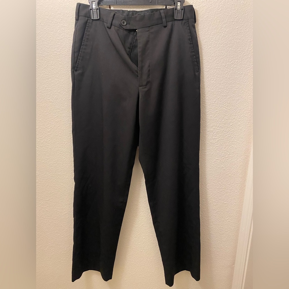 Black patterned slacks. Madison size 31x30